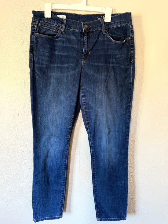 GAP Denim - Gap Mid-Rise Dark Blue Women's Jeans 1969 size 33 R regular
